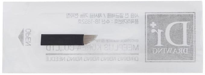 Dr. Drawing Microblading Microblades DRE 1425 / 14 bladen 20 stuks.