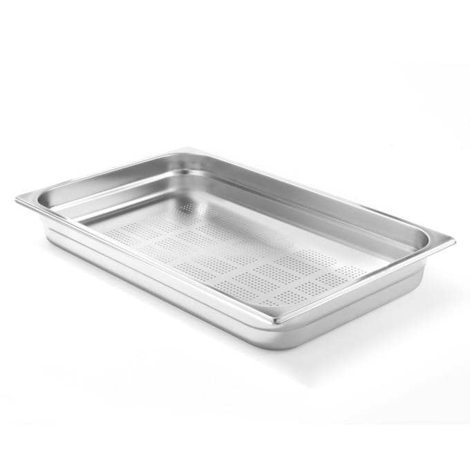 HENDI Gastronormbak – geperforeerd – roestvast staal – 28L – 200mm hoog
