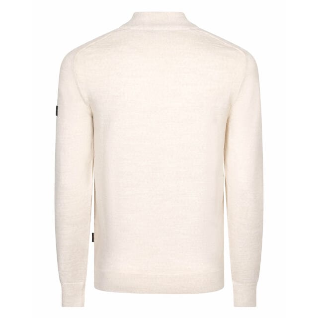 Cavallaro Napoli Trui Palio Half Zip Wool Blend Kitt / male