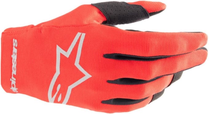 Alpinestars Radar Handschoenen Mars Rood Zilver - Handschoen