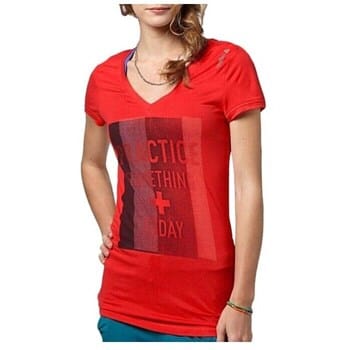 T-shirt Korte Mouw Reebok Sport Yoga Com Tee