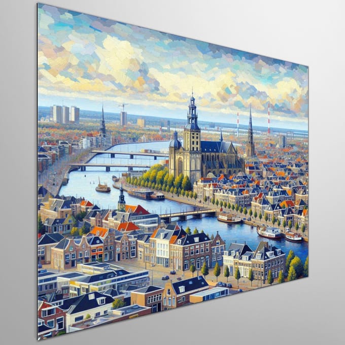 Kunstprint | Wanddecoratie | Dibond | 60 × 60 cm