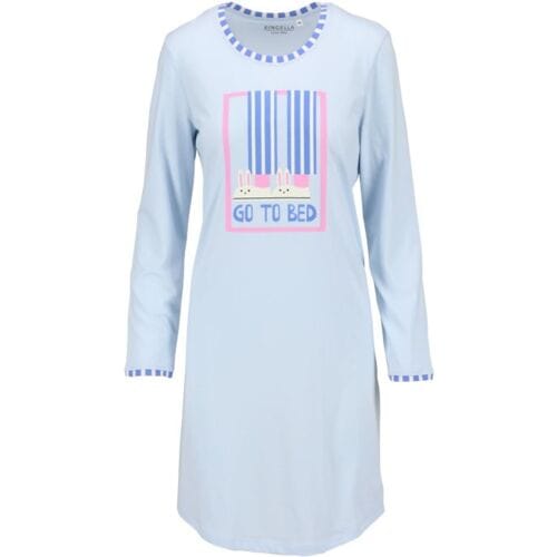 Ringella – Go to Bed – Nachtkleed – 6511002 – Blue – Maat 46