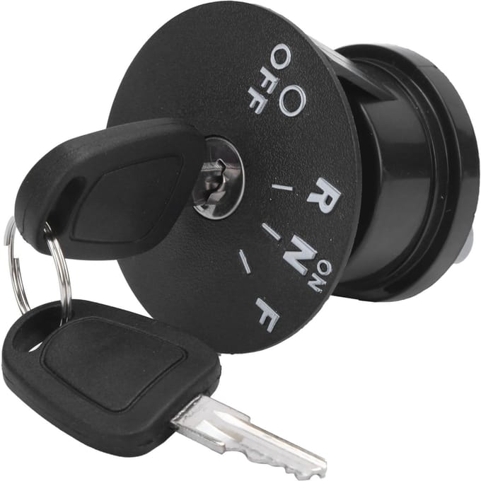 Contactslot 605637 4 Posities met 2 Sleutels 605637 Vervanging voor EZGO RXV 2008‑Omhoog black
