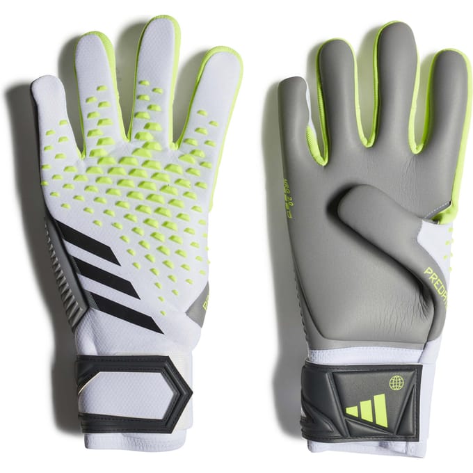 Adidas Predator GL Comp White Green Keepershandschoenen - Maat 8