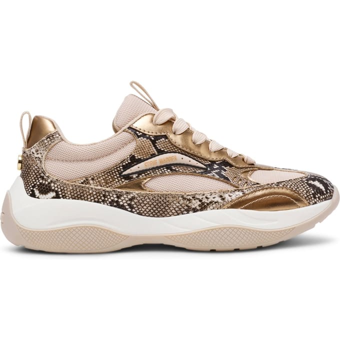 Steve Madden Premio Sneakers Light Bronze Größe: 36 | Trainers Outlet | Damen | Braun