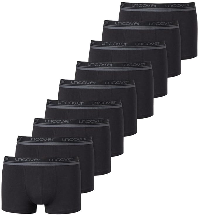 uncover by Schiesser Heren retro short / pant 9 pack Basic
