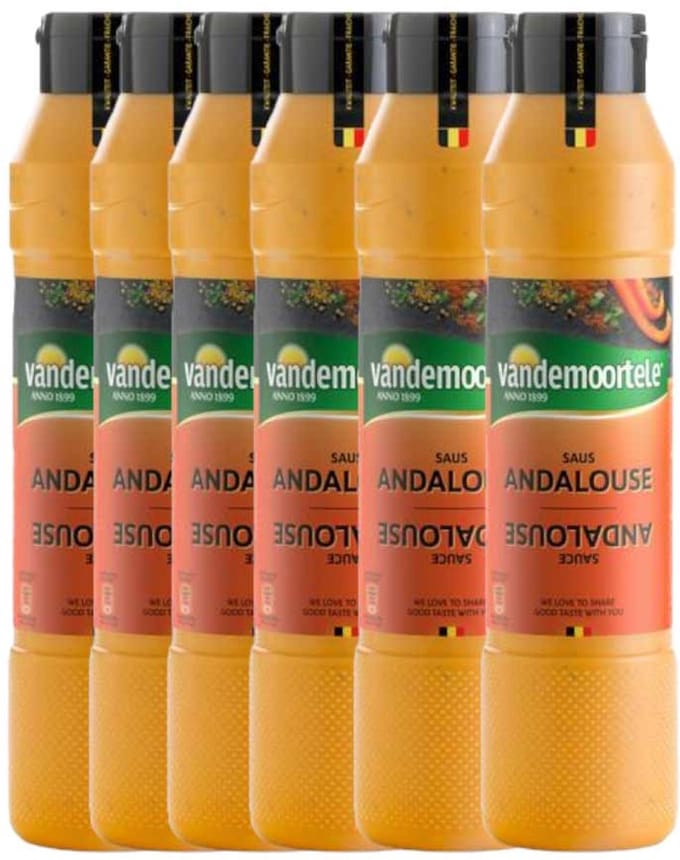 Vandemoortele Andalouse saus 6 x 1L - Vlemincks sinds 1887
