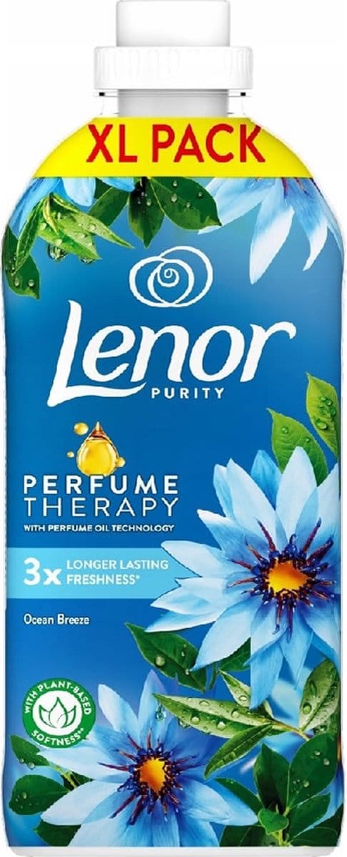Lenor - Purity - Perfume Therapy - Ocean Breeze - Wasverzachter - 1200ml - 48 Wasbeurten - XL PACK