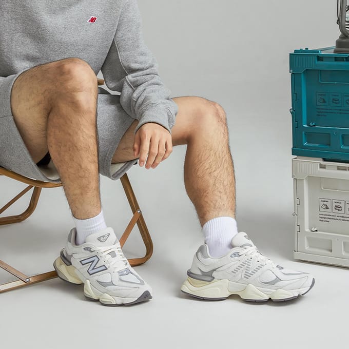 Baskets New Balance 9060 'Sea Salt Concrete' U9060ECA 39.5 white