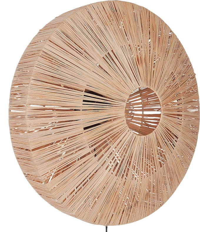 LUMUT - Wandlamp - Naturel - Stro