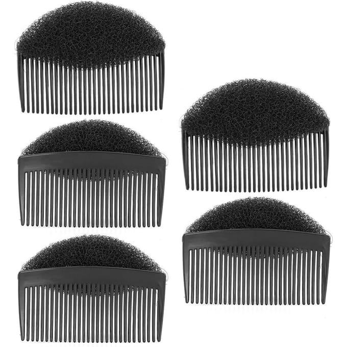 Professioneel Haar Pluizig Opvulkussen Opsteekkapsel Pony Haarstyling Tool black