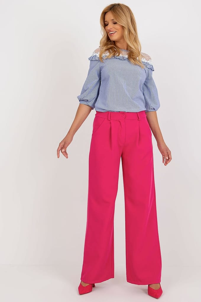 Wave Motion Pants - Fuchsia / S