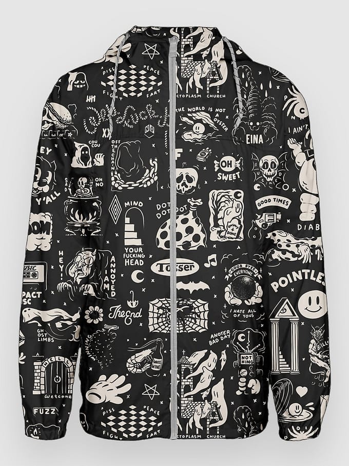 The Dudes Flashy Pattern Windbreaker patroon