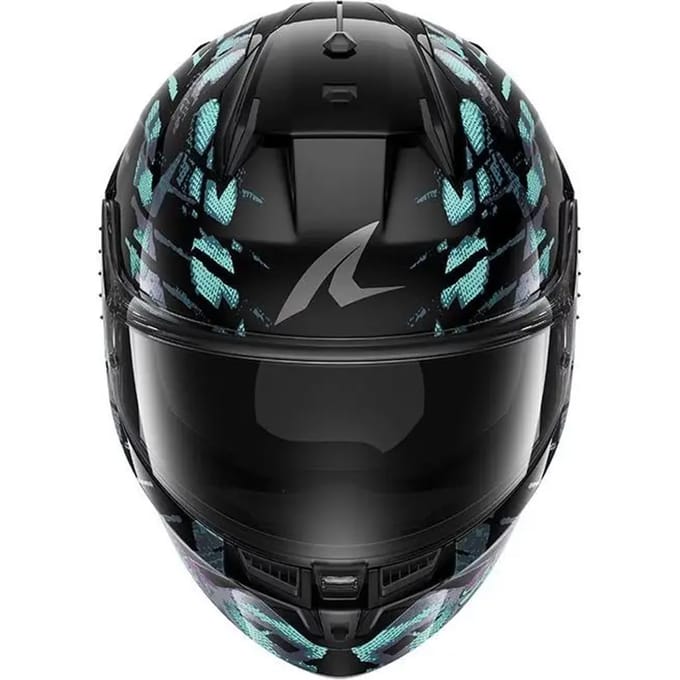 Volle motorhelm Shark D-Skwak 3 Reptaia Mat