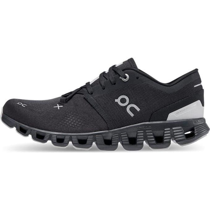 On Cloud X 3 Comfortabele Ronde Neus Lage Top Trainingsschoenen Dames Zwart 60.98696 37.5 black