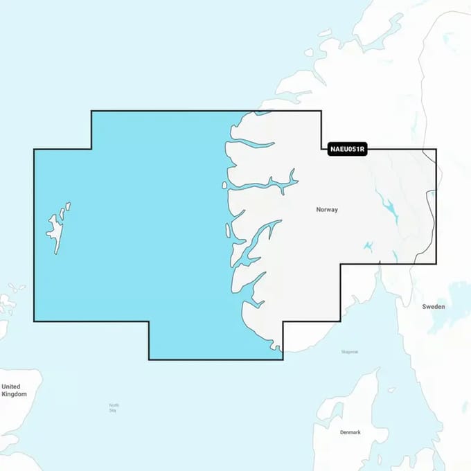 Noorwegen kaart Navionics Regular SD