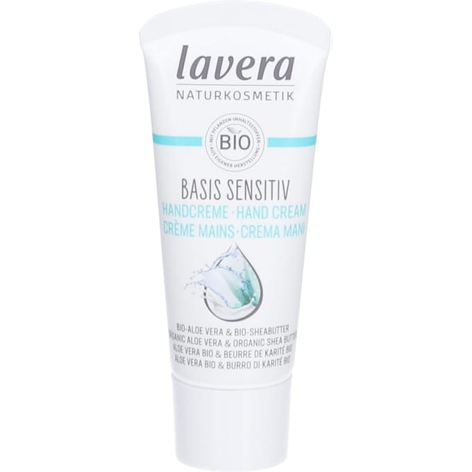 Lavera Basis sensitiv handcreme mini bio 20 Milliliter