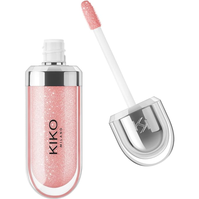 KIKO Milano 3D Hydra Lipgloss 6,5 ml (Verschillende Tinten) - 04 Pearly Peach Rose