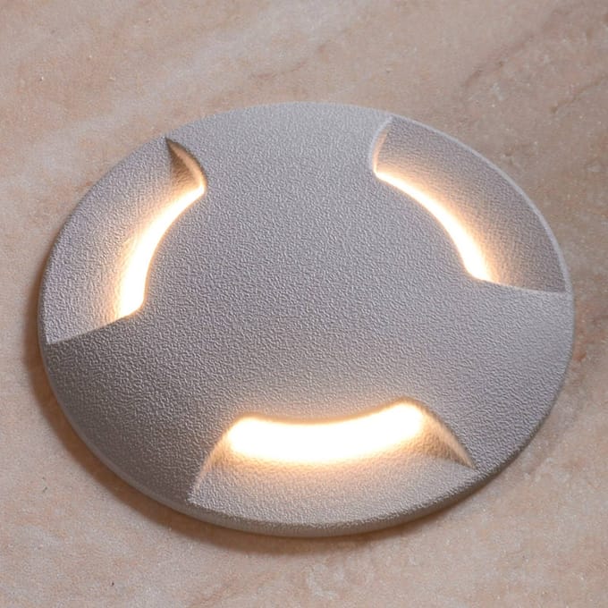 Fumagalli LED inbouwlamp Ceci 120-3L grijs CCT