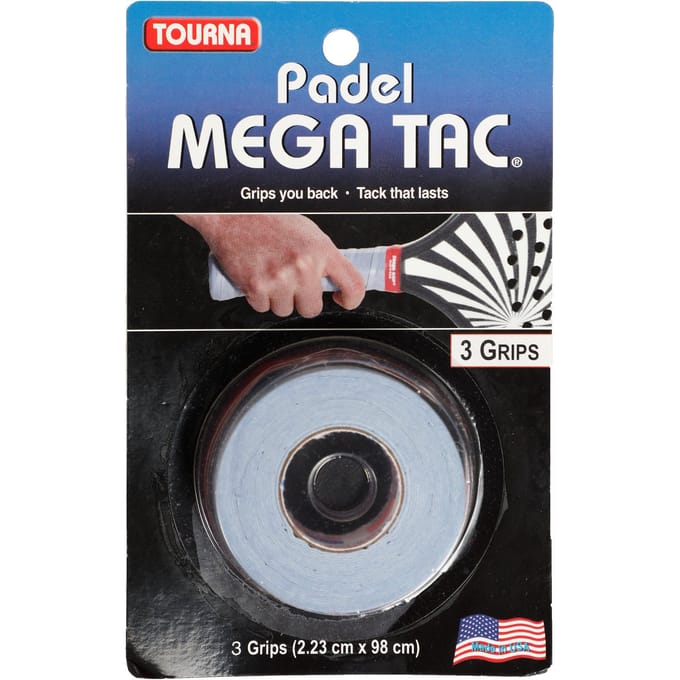 Tourna Padel Mega Tac Verpakking 3 Stuks-Blauw