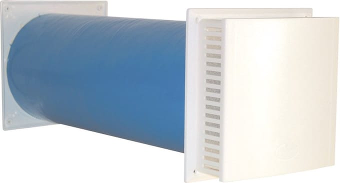 Muurdoorvoerset Fresh 90dB compleet wit