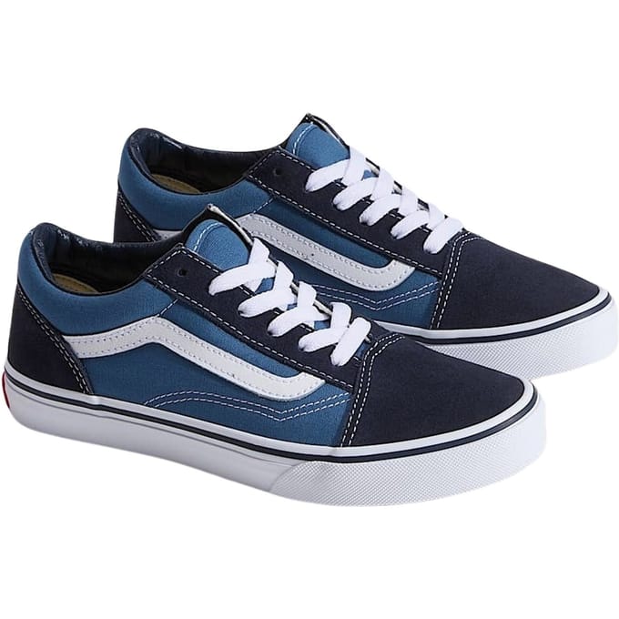 Vans Old Skool Kindersneakers - Blauw - Maat 36 - Mesh/Synthetisch
