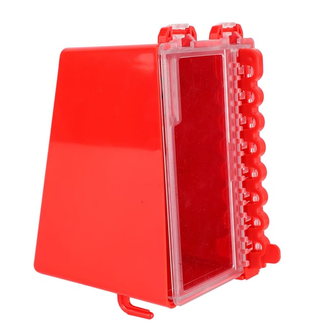 Wandmontage Sleutelkluis 8 Gaten Hangsloten Sleutels Combinatiebox met Transparant Paneel