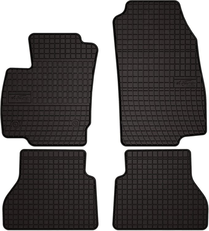 Wielganizator SolidPRO Serie - Automatten - Ford B-MAX - Uniforme Pasvorm - Zwart