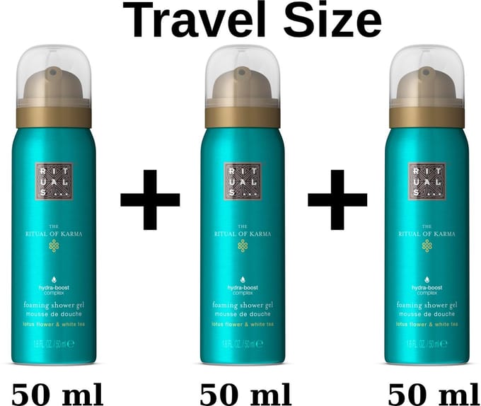 Rituals of Karma - Travel Shower Gel 3 x 50 ml = 150 ml