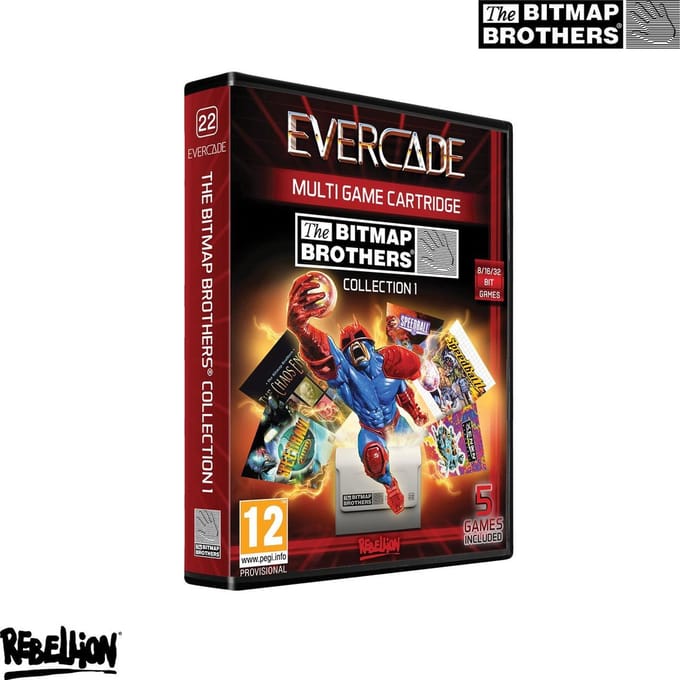 Evercade - Bitmap Brothers cartridge 1 - 5 games