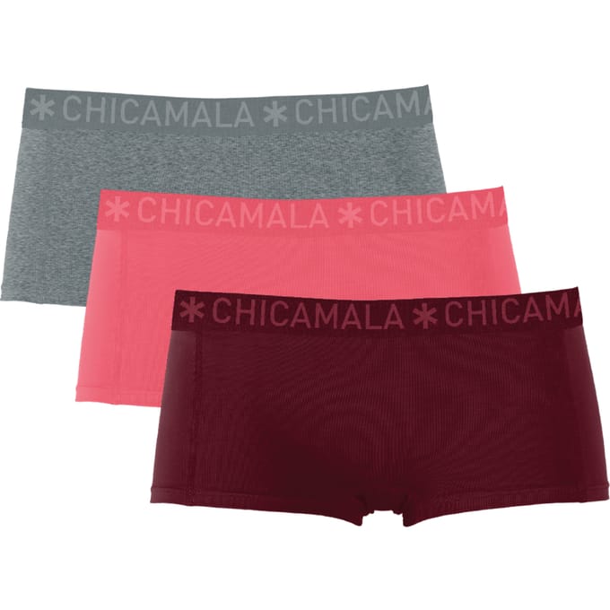 Chicamala Boxershort - 3-Pack - Meisjes Ondergoed