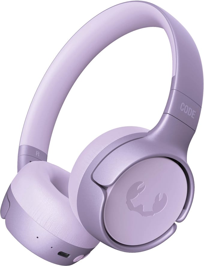 Fresh ‘n Rebel Code Fuse – Draadloze on-ear koptelefoon - Bluetooth - 30 uur Speeltijd - Dreamy Lilac