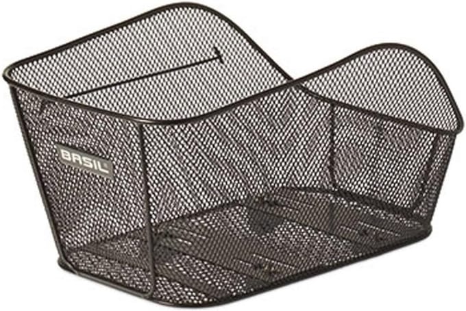 Middelgrote Fietsmand voor Bagagedrager - Zwart 40 x 33 x 25 cm