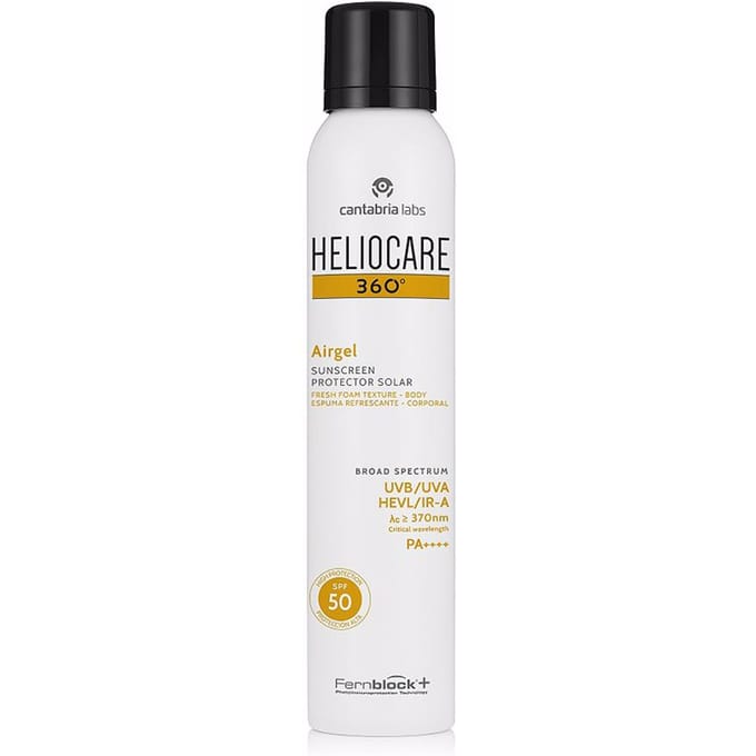 Heliocare 360° Zonnebrandcrème Verfrissend Lichaamsschuim Spf50 200 ml