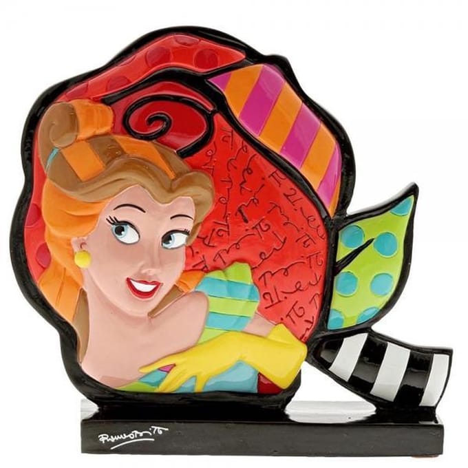 Disney Britto Beeldje Belle's Rose 12,5 cm