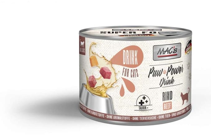 MAC's CAT - Paw Power Drink 6x200g - Kip