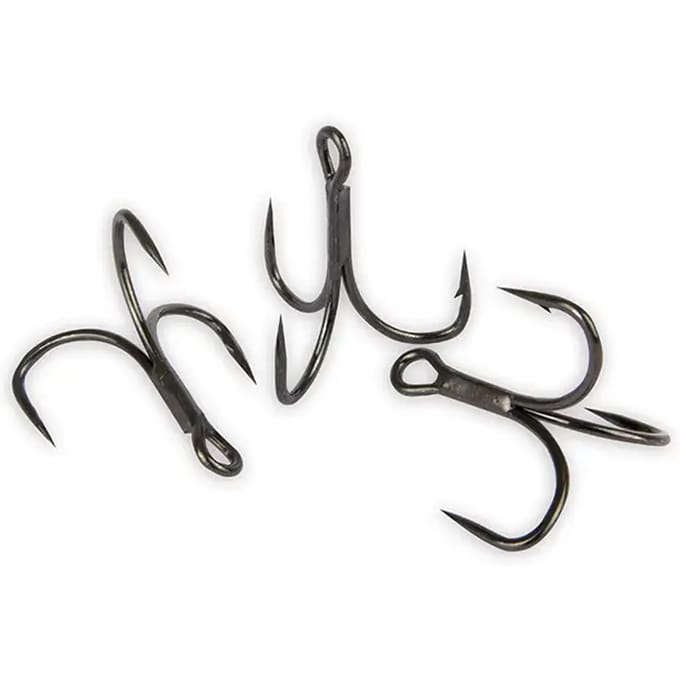 Set van 3 haken Fox Rage Predator PowerPoint X-StrongSemi-BarbedTreble#