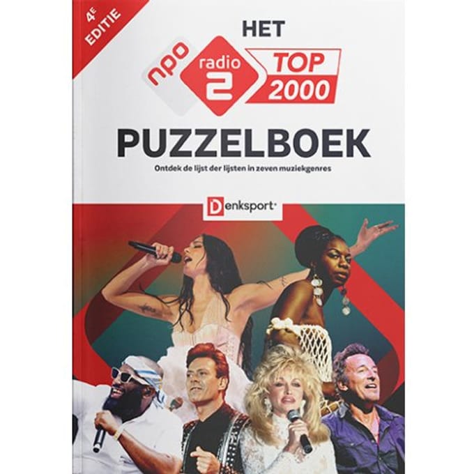 Denksport - Het Top 2000 Puzzelboek - 4e editie