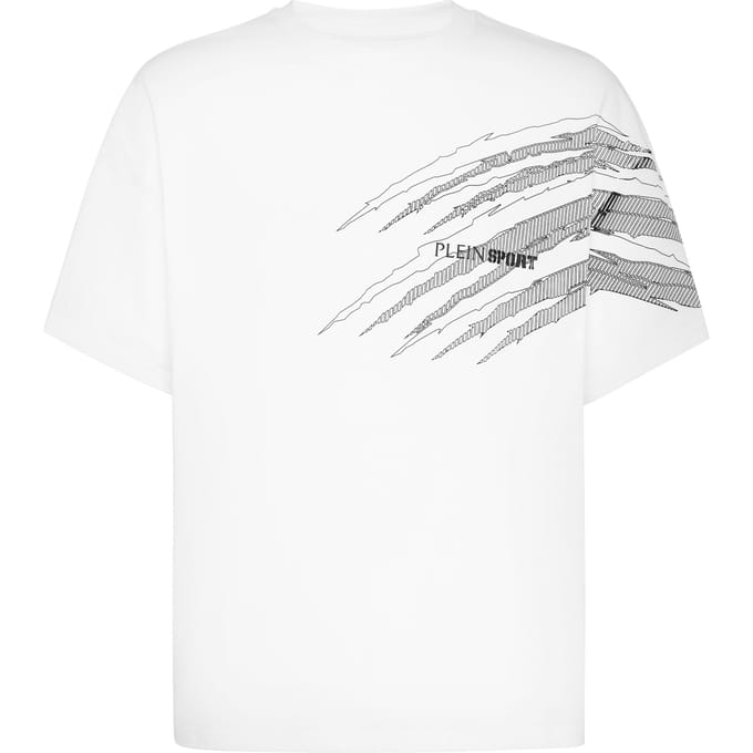 T-Shirt Ronde Hals Ss Scratch