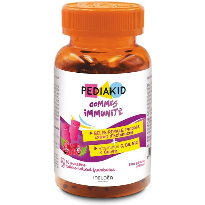 Pediakid Immuniteit Gummies 60 Kauwgummies