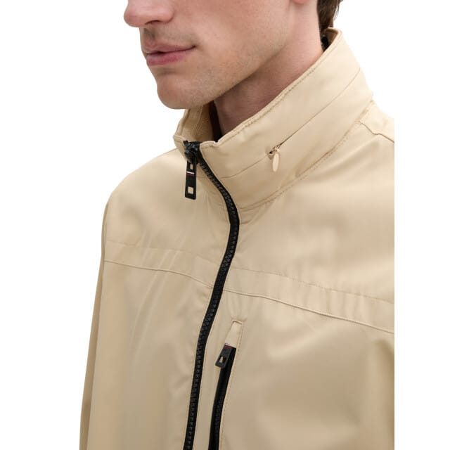 Tom Tailor - Zomerjas - Heren - 3XL-3XL (58) - Beige - Polyester - 1044097