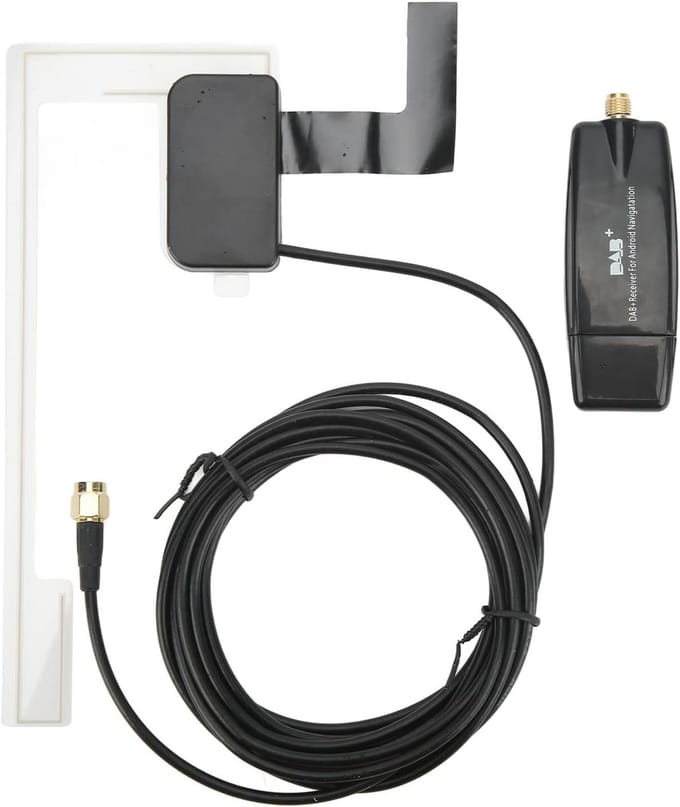 Digitale Radio Ontvanger - DAB Box Adapter - Auto Muziek Luisteren - Universeel Android Compatibel