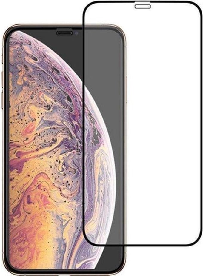 Multimedia & Accessoires Tempered Glass Screen Protector geschikt voor Apple iPhone 17 Pro – Zwart - Screenprotector – Displayfolie – Gehard Glas – Glas