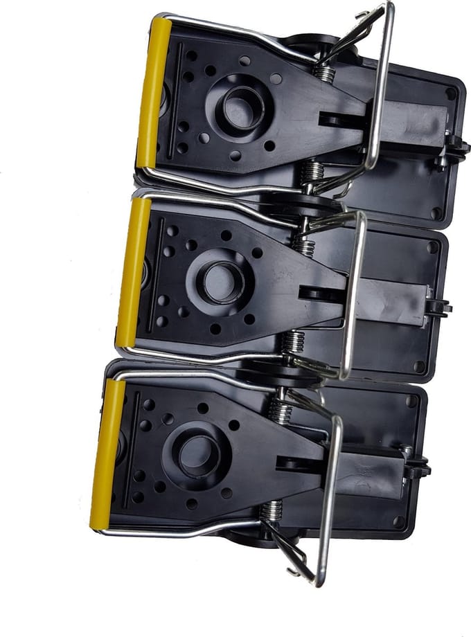Professionele muizenklem - muizenval - 3 stuks