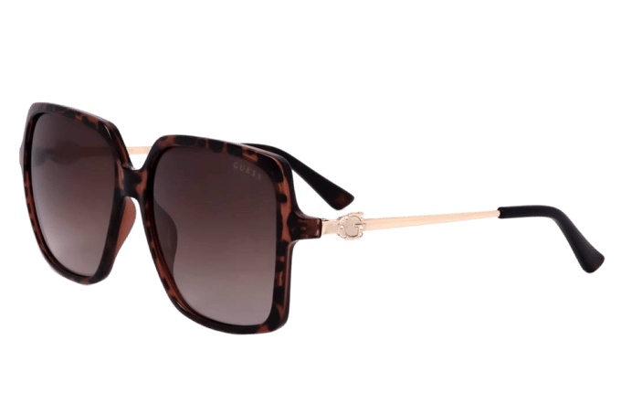 Guess zonnebril GF6131 52F Dark Havana Brown Gradiënt