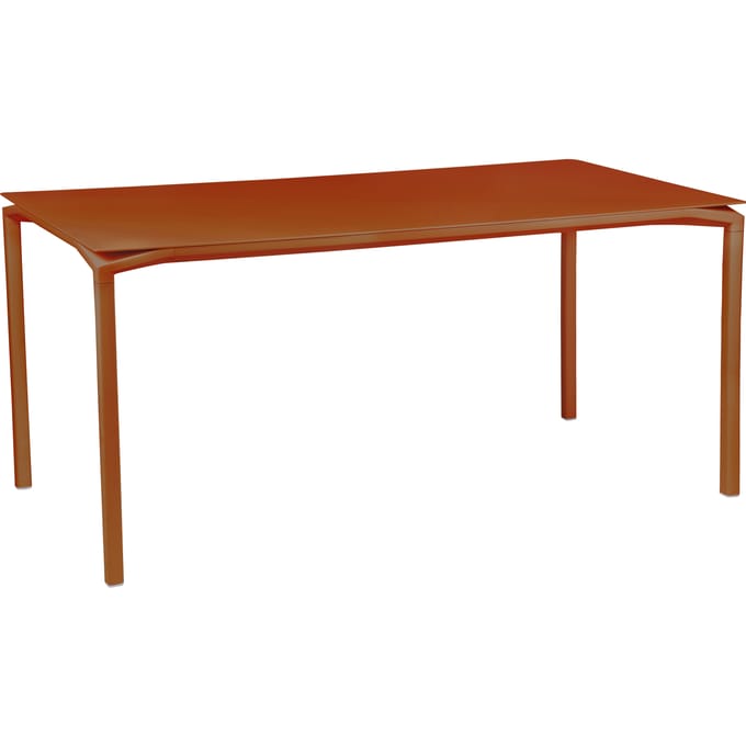 Fermob CALVI Tafel  - E2 gekonfijte sinaasappel - 160 x 80 cm