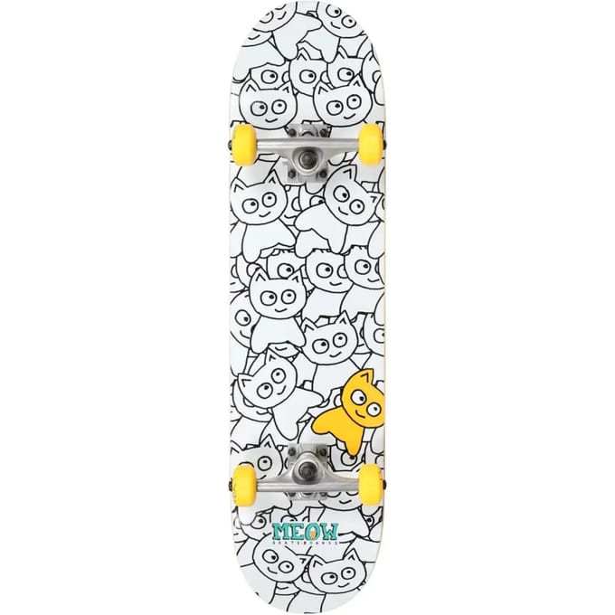 Complete skateboard Meow Skateboards Sticker Pile