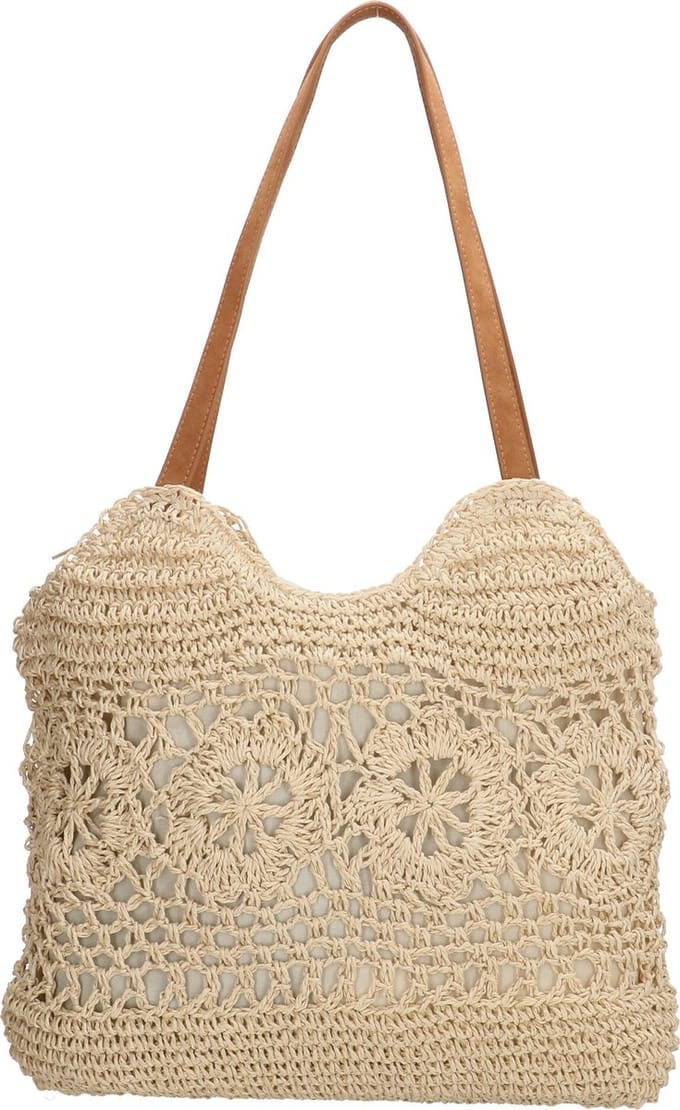 PE-Florence Natural life Strandtas - Licht natuur