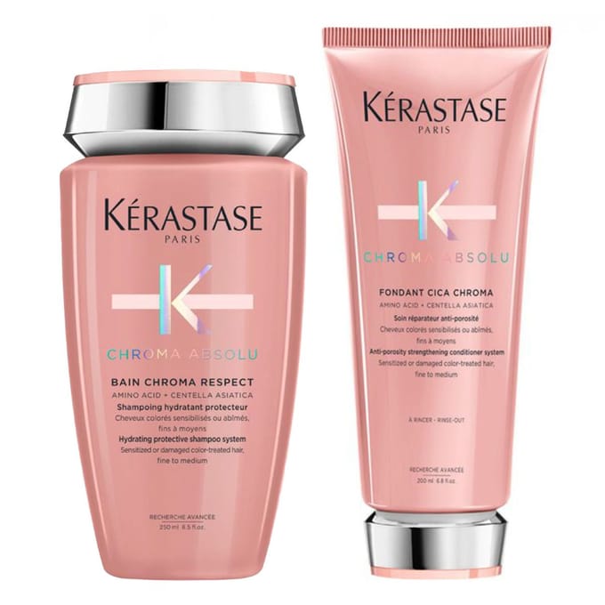 Kérastase Chroma Absolu Bain Chroma Respect 250ml + Fondant Cica Chroma 200ml
